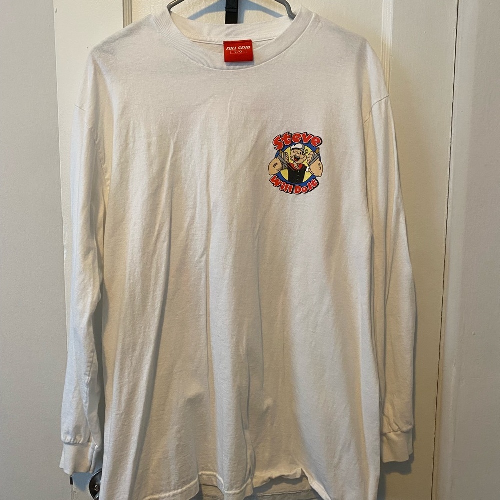 Full Send Stevewilldoit Popeyes Long Sleeve